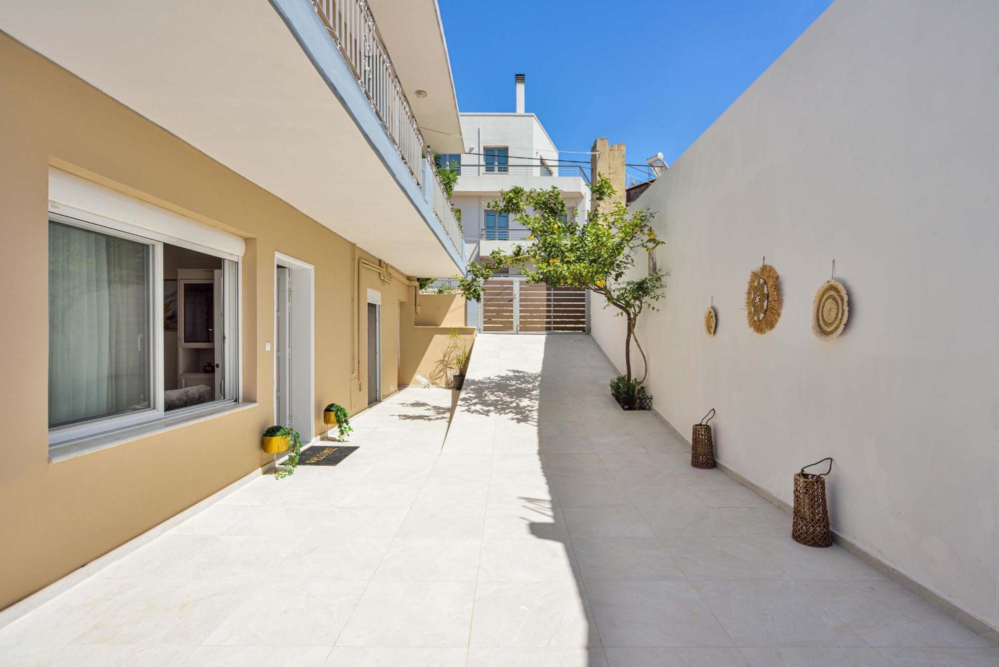 Ferienwohnung La Fleur Chania  Exterior foto