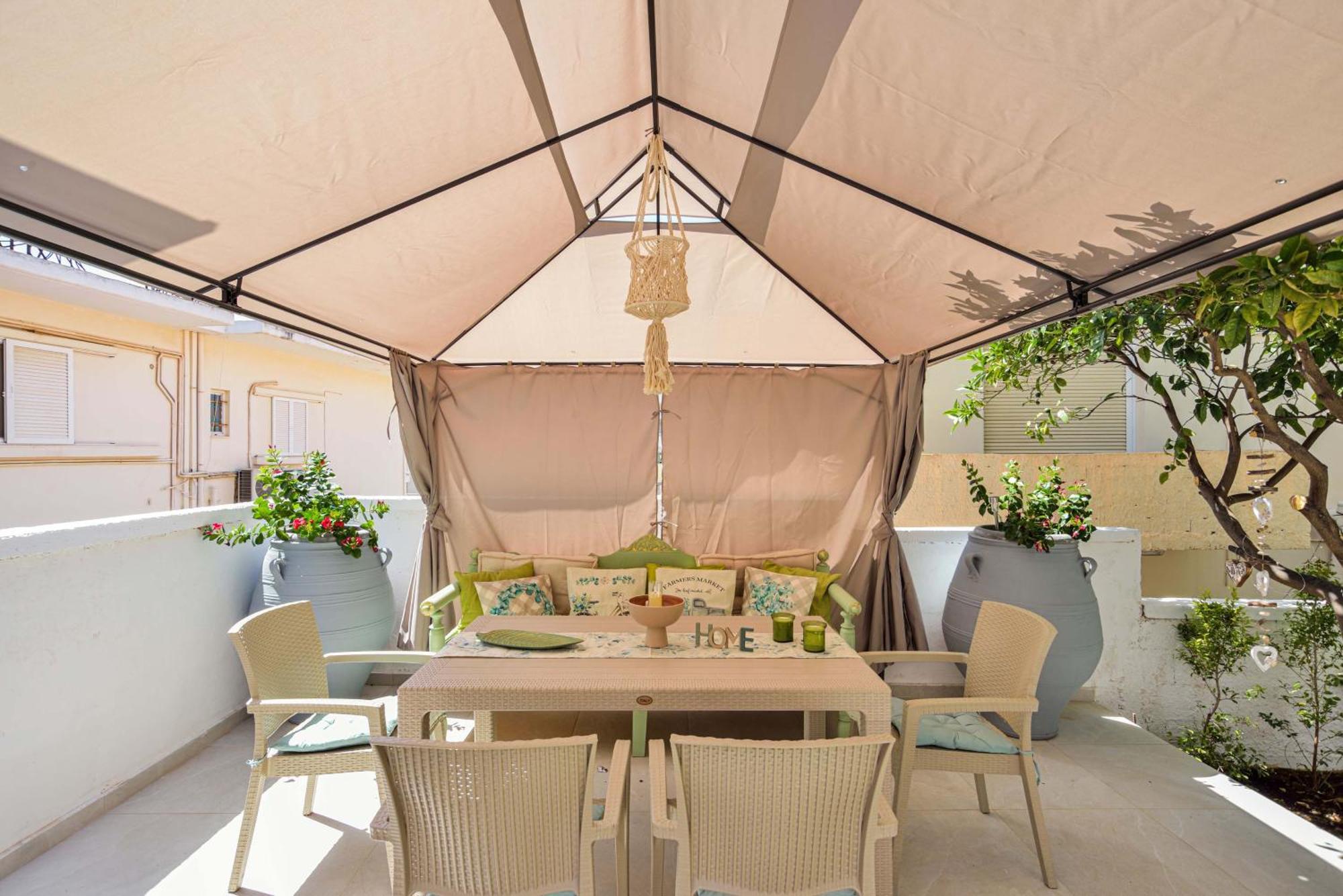 Ferienwohnung La Fleur Chania  Exterior foto